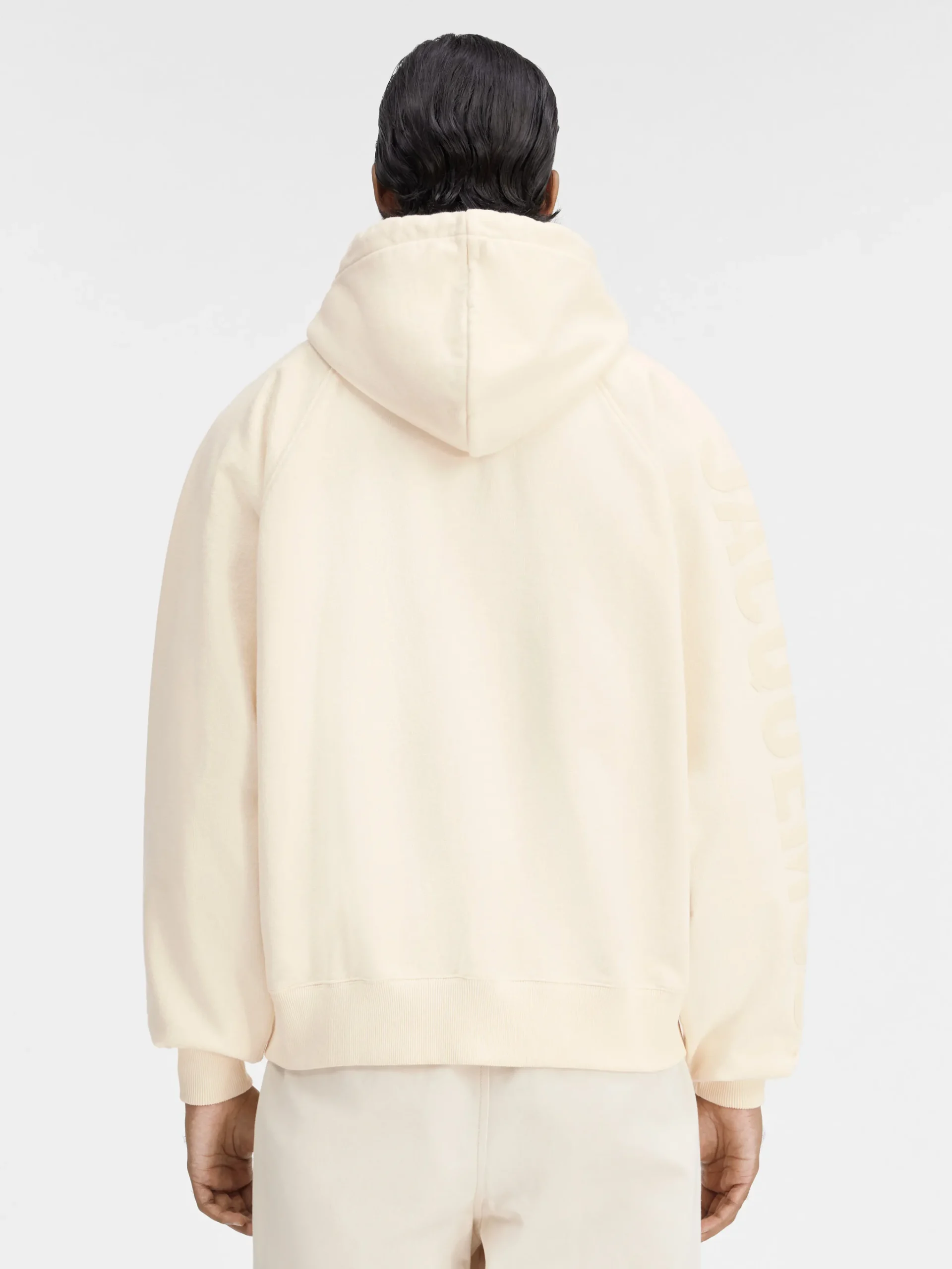 Sale Jacquemus De Typo hoodie LightBeige