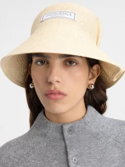 Outlet Jacquemus De Vela hoed Natural