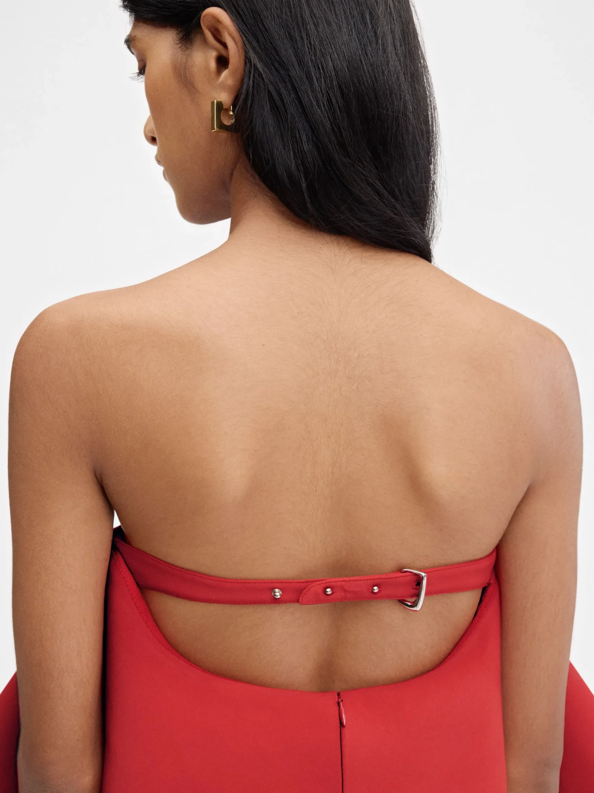 New Jacquemus De Vela jurk Red