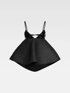 Online Jacquemus De Vela top Black