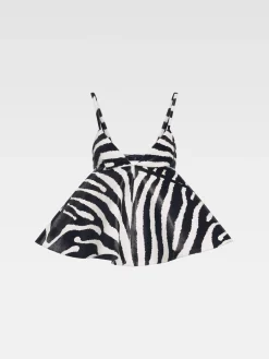 Hot Jacquemus De Vela top Black&WhiteZebra