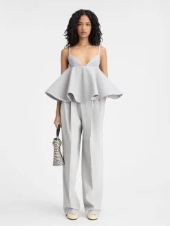 New Jacquemus De Vela top LightGrey