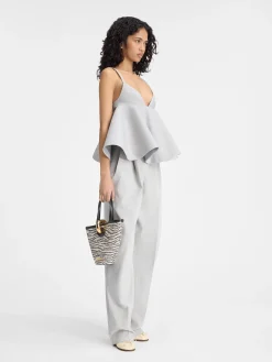 New Jacquemus De Vela top LightGrey
