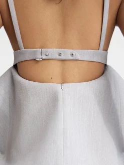 New Jacquemus De Vela top LightGrey