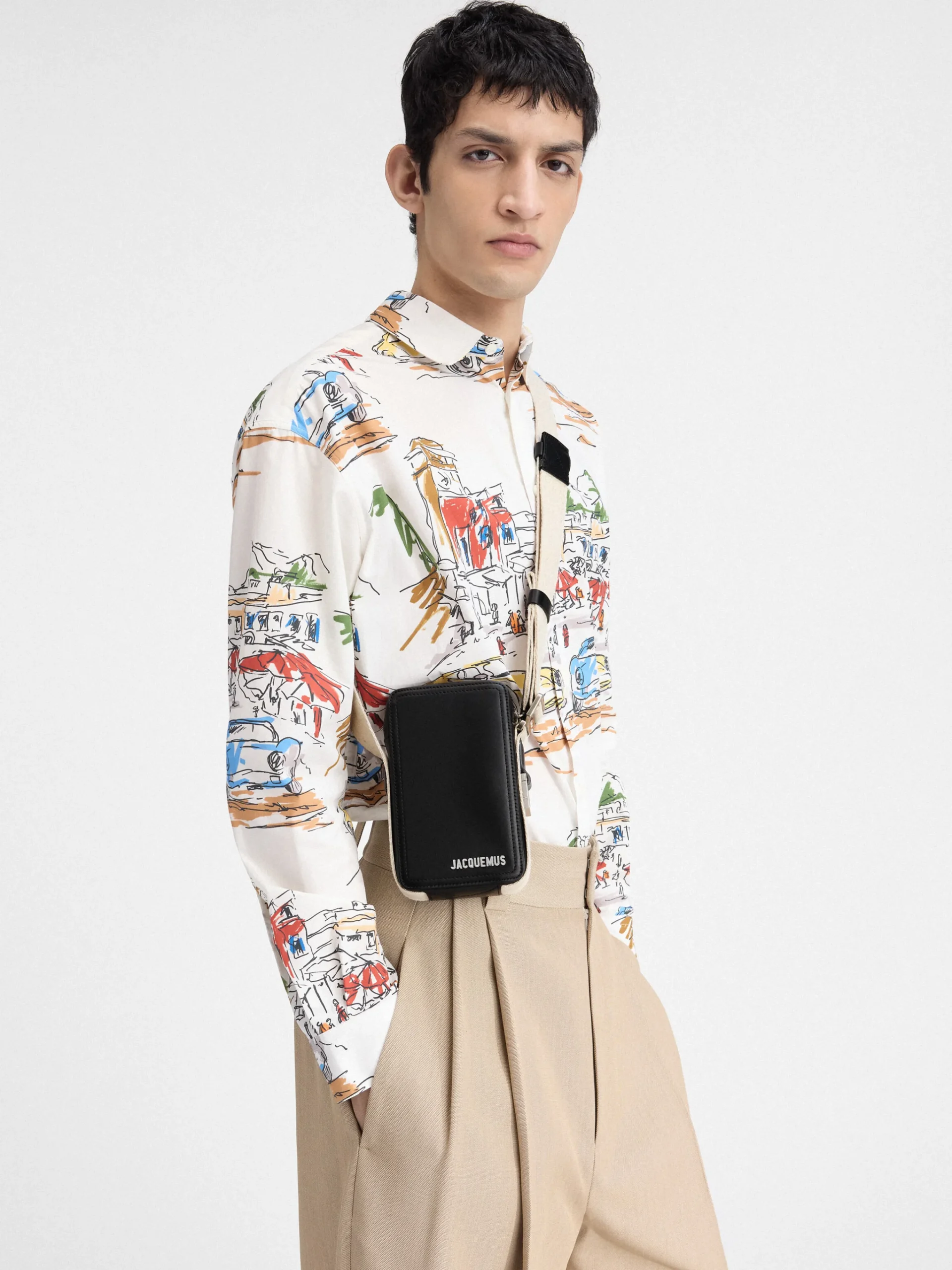 Hot Jacquemus De verticale Cuerda Black