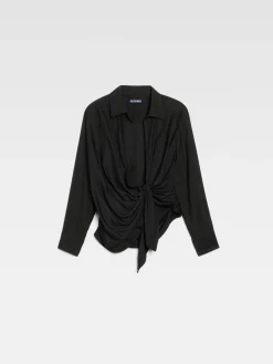 Fashion Jacquemus Het Bahia shirt Black