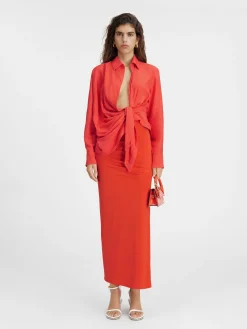 Best Jacquemus Het Bahia shirt Orange