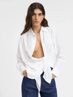 Sale Jacquemus Het Bahia shirt White