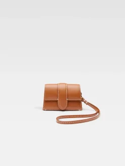 Hot Jacquemus Het Bambino hoesje met klep LightBrown
