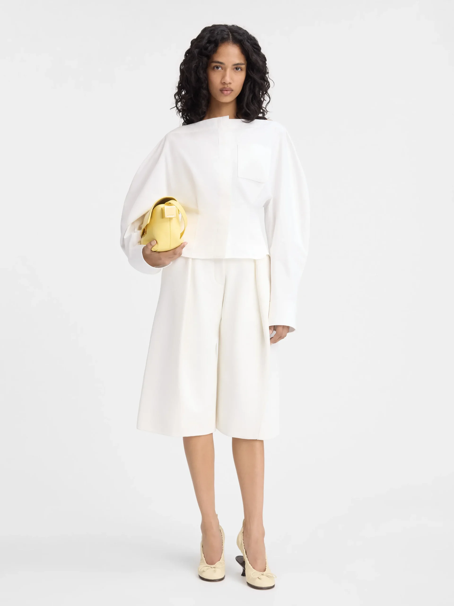 Outlet Jacquemus Het Barco shirt White