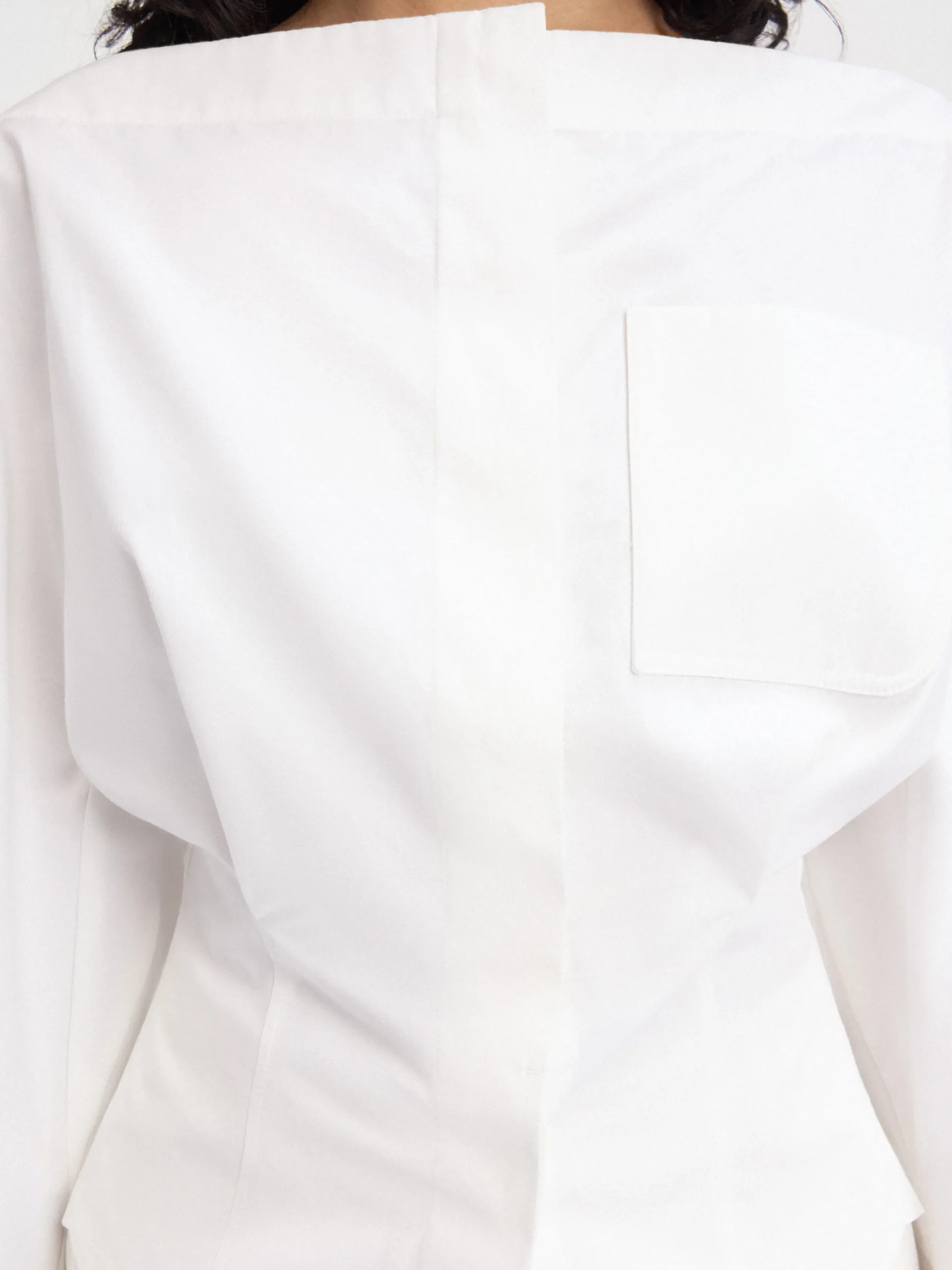 Outlet Jacquemus Het Barco shirt White