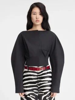 Outlet Jacquemus Het Barco shirt Black