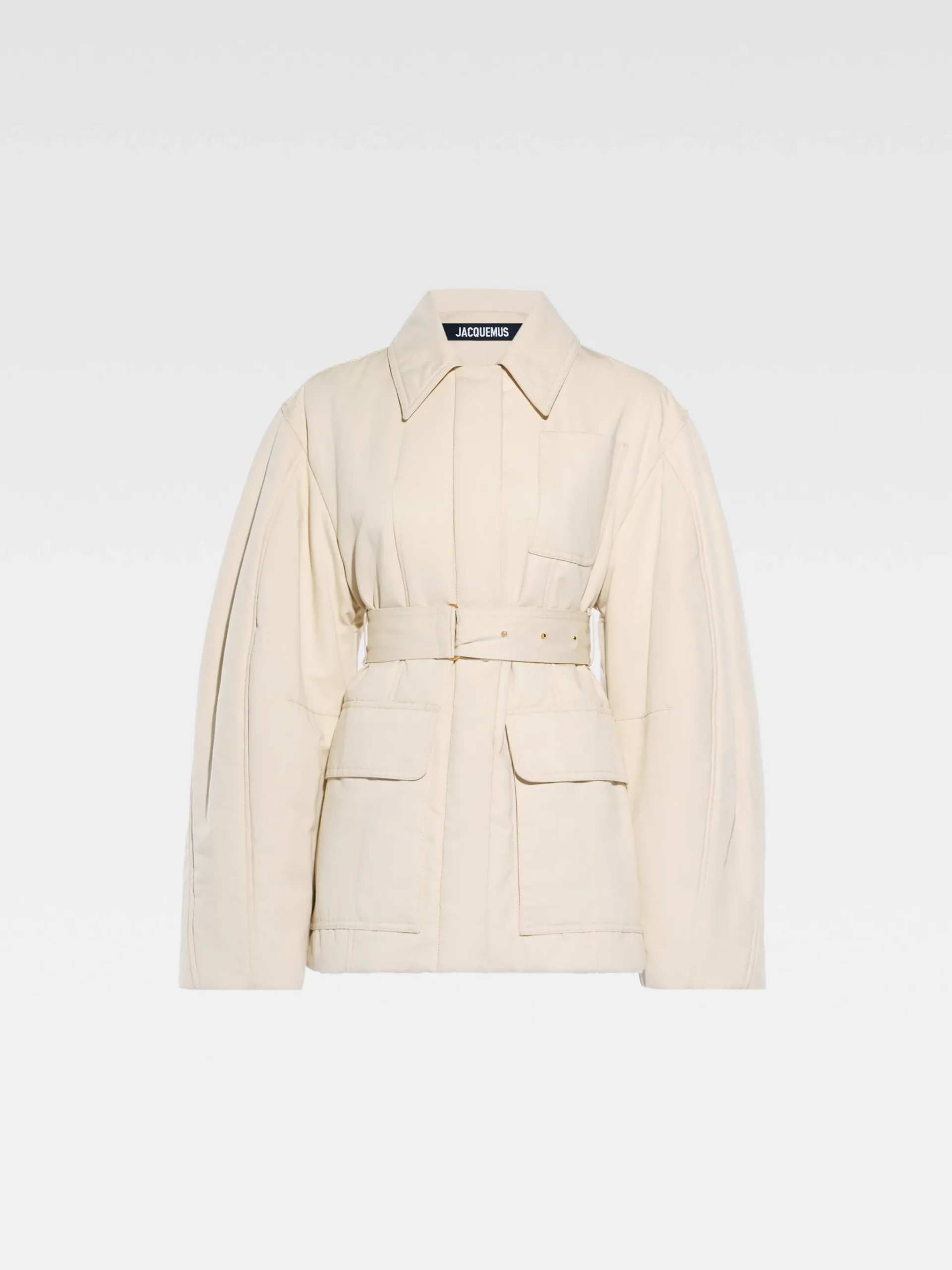 Online Jacquemus Het Bari jasje Beige