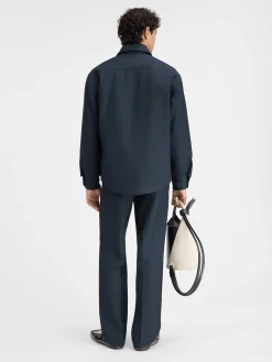 New Jacquemus Het Boulanger shirt DarkNavy