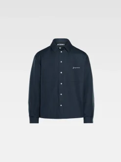 New Jacquemus Het Boulanger shirt DarkNavy