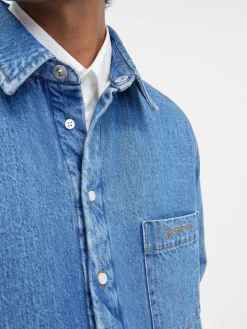 Online Jacquemus Het Boulanger shirt Blue/Tabac
