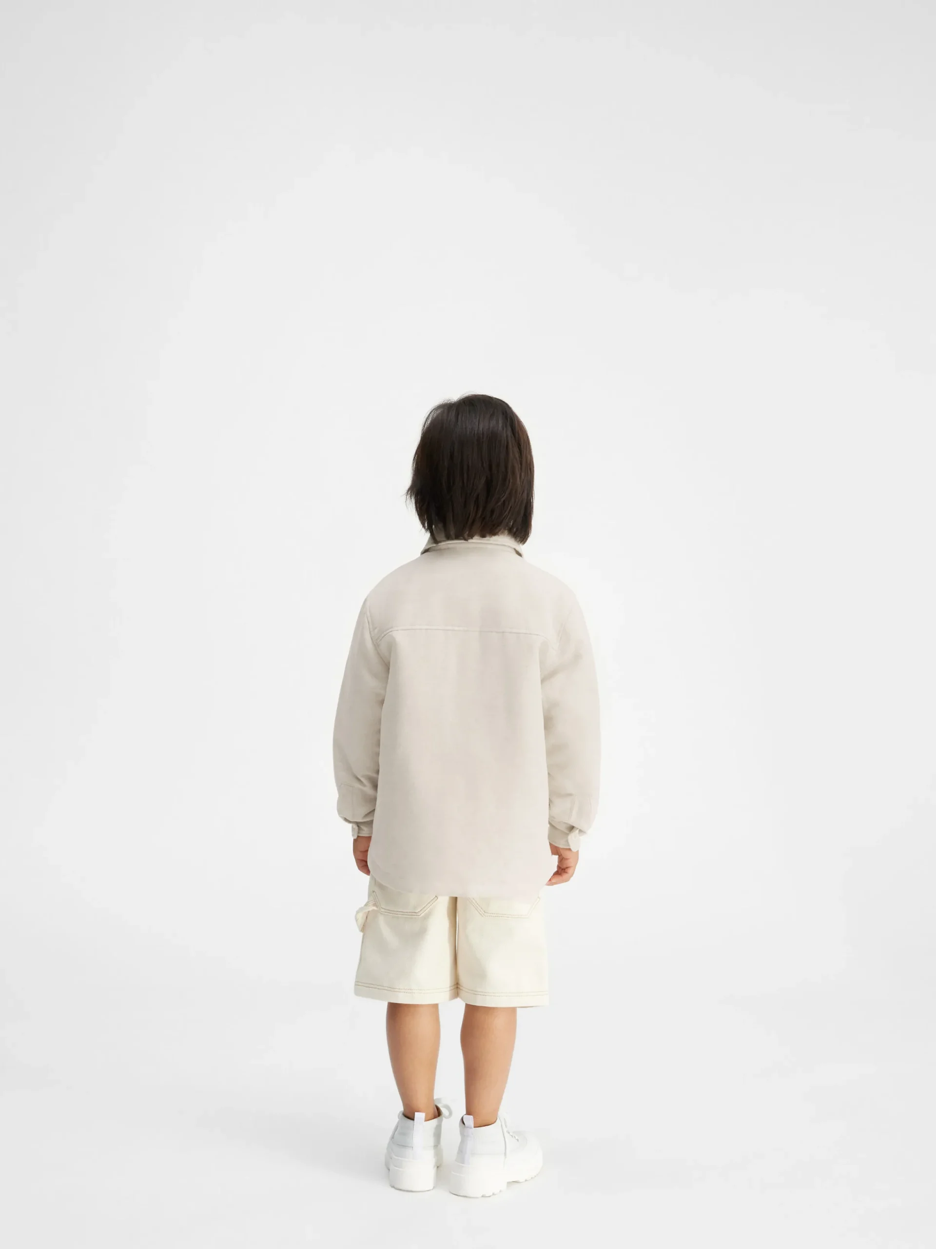 Sale Jacquemus Het Boulanger shirt voor kinderen LightBeige