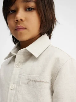 Sale Jacquemus Het Boulanger shirt voor kinderen LightBeige