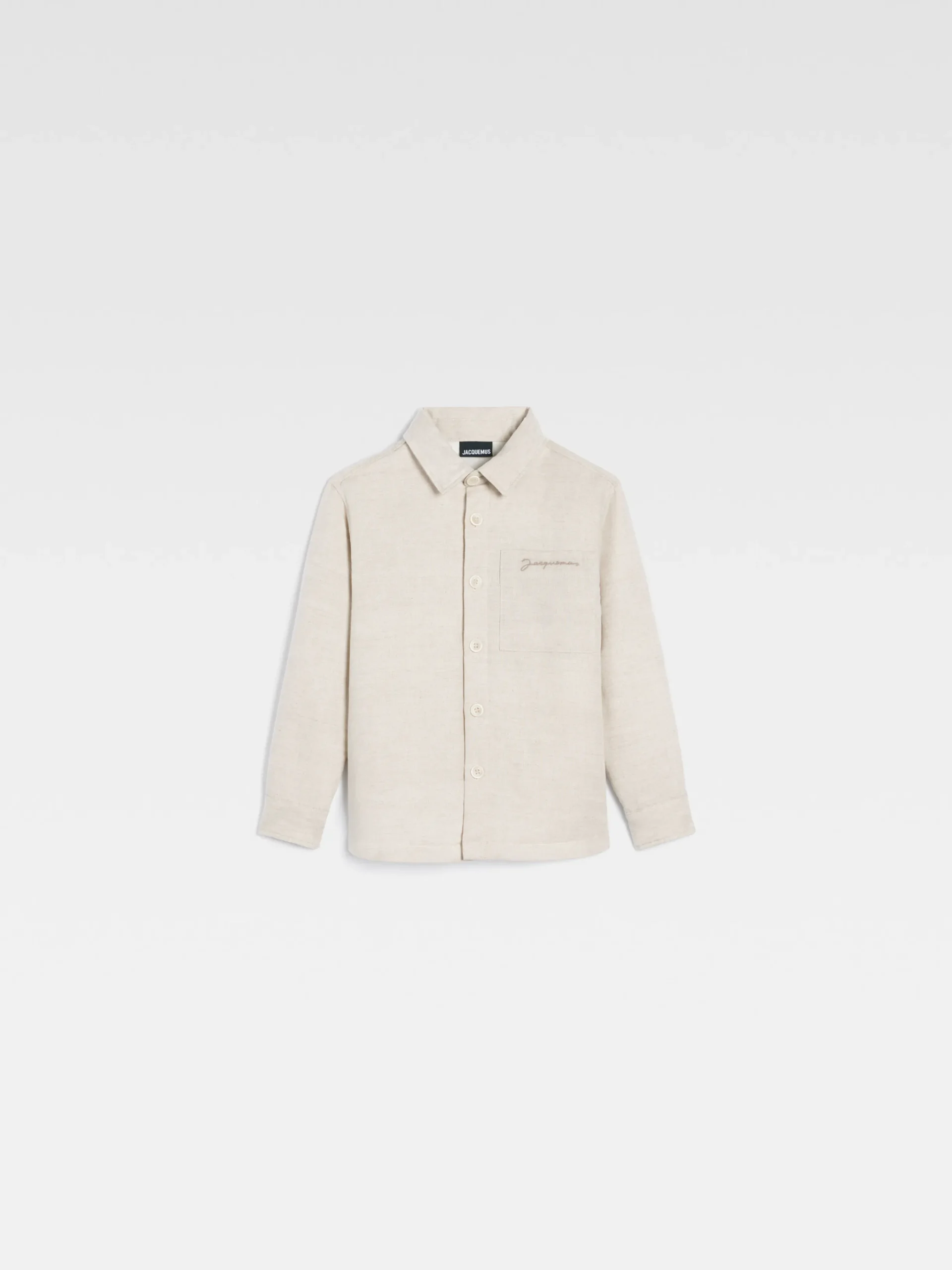 Sale Jacquemus Het Boulanger shirt voor kinderen LightBeige