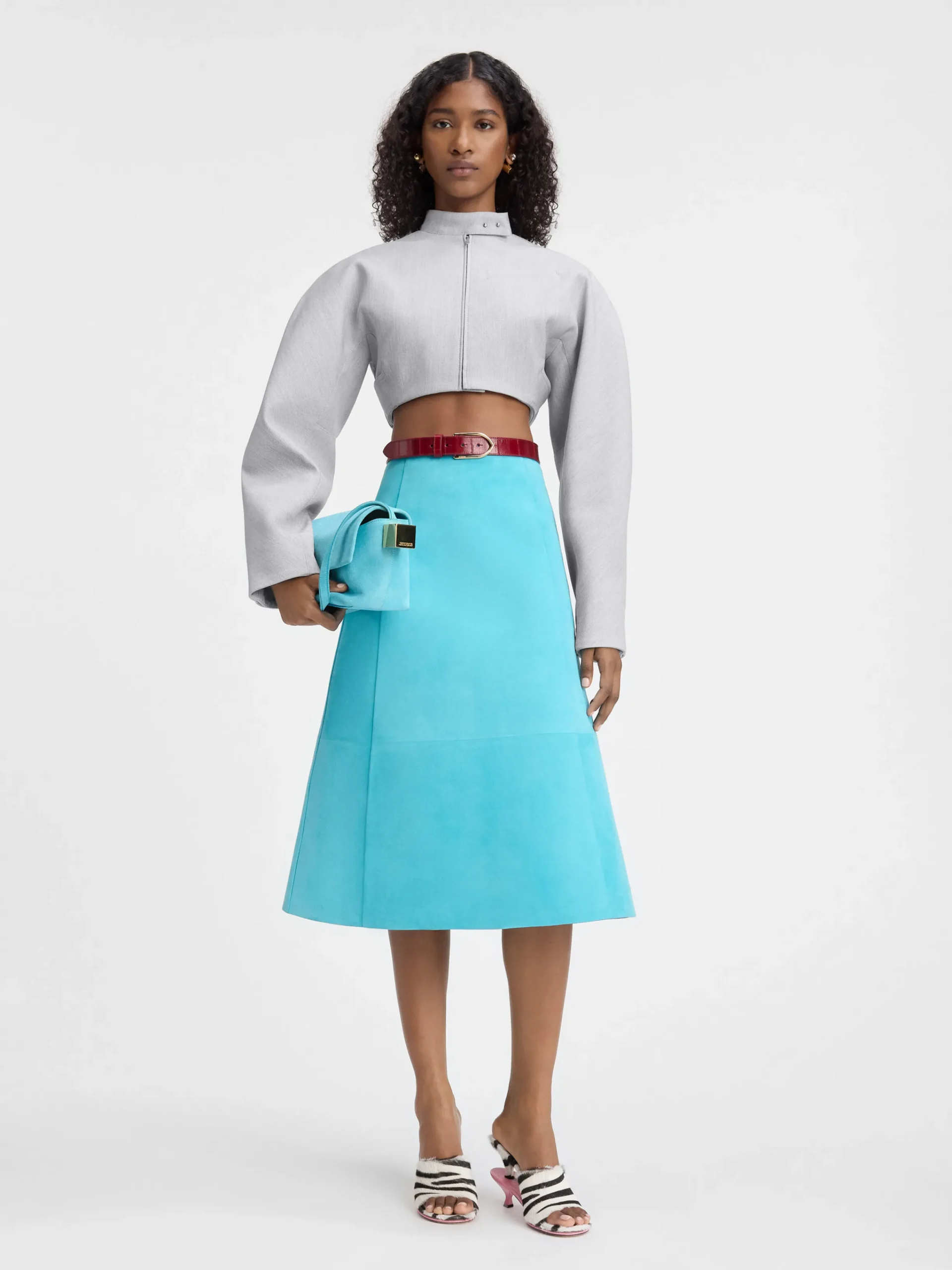 New Jacquemus Het Cabri jasje LightGrey