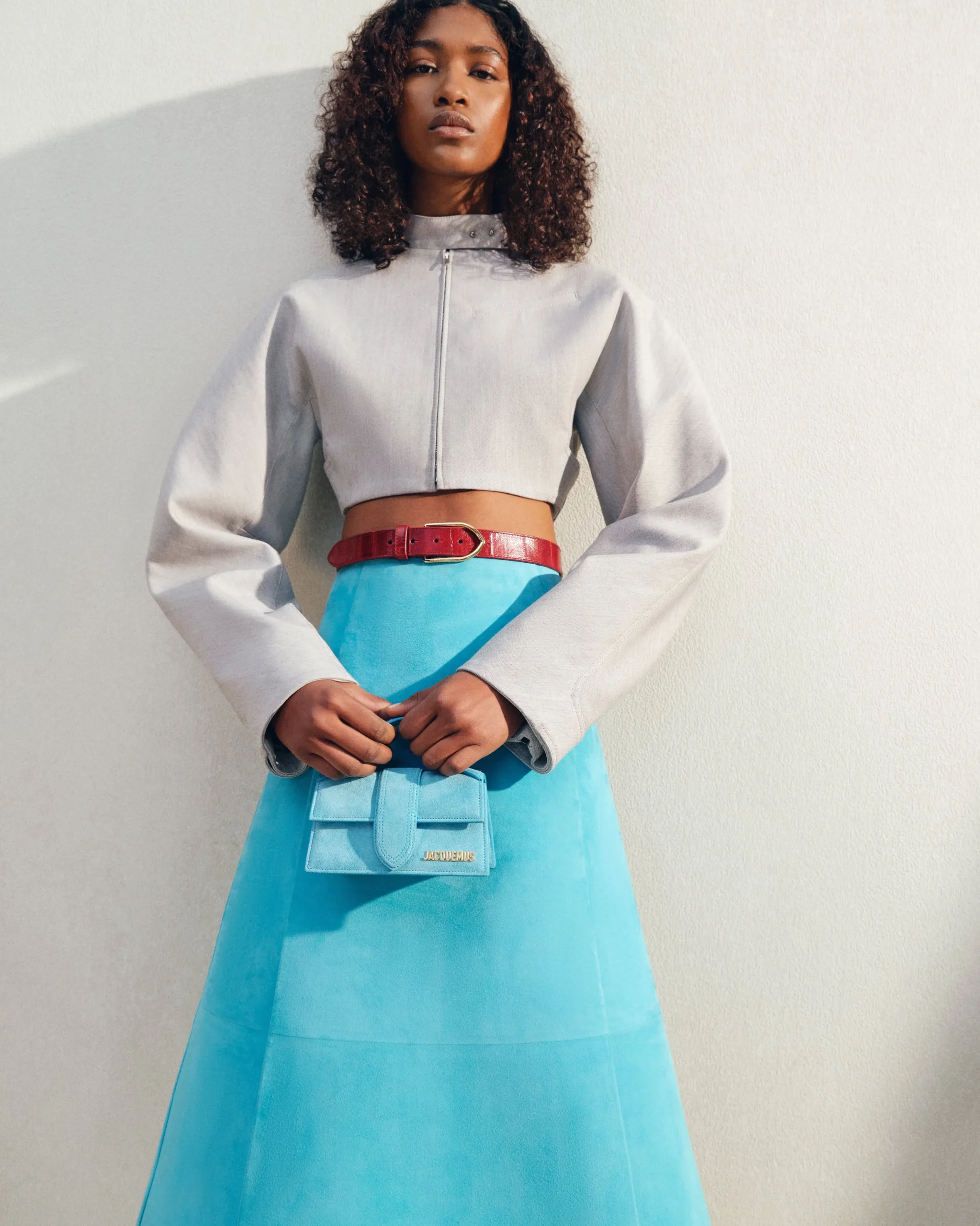 New Jacquemus Het Cabri jasje LightGrey