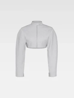 New Jacquemus Het Cabri jasje LightGrey