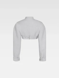 New Jacquemus Het Cabri jasje LightGrey