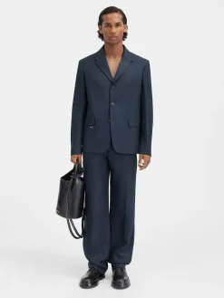 Outlet Jacquemus Het Cabri jasje DarkNavy