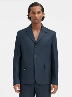 Outlet Jacquemus Het Cabri jasje DarkNavy