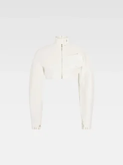 Hot Jacquemus Het Cabrio de-N&icirc;mes denim jack Off-White