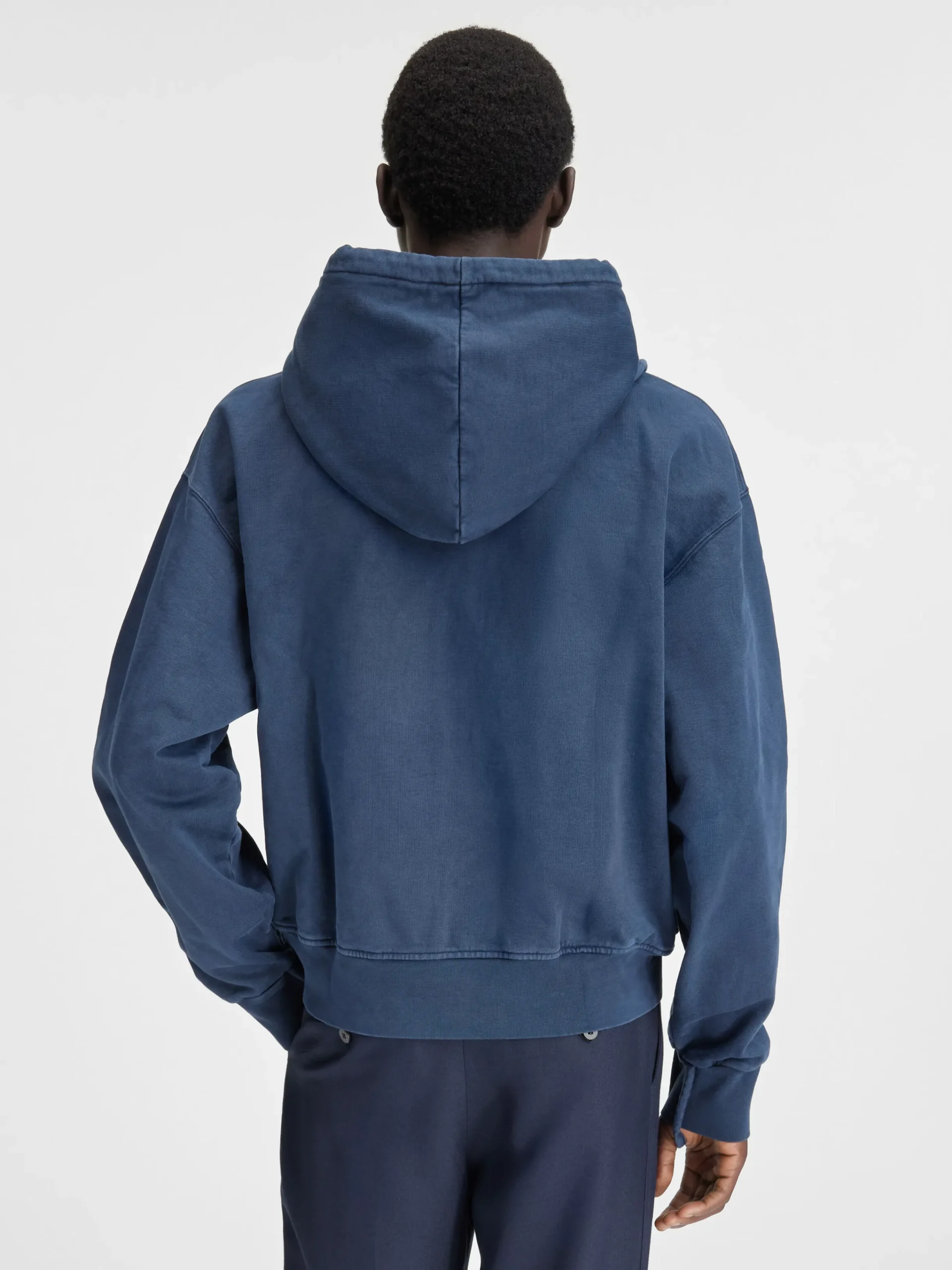 Discount Jacquemus Het Camargue sweatshirt met rits DarkNavy