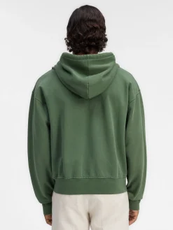 Fashion Jacquemus Het Camargue sweatshirt met rits DarkGreen