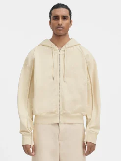 Outlet Jacquemus Het Camargue sweatshirt met rits LightBeige