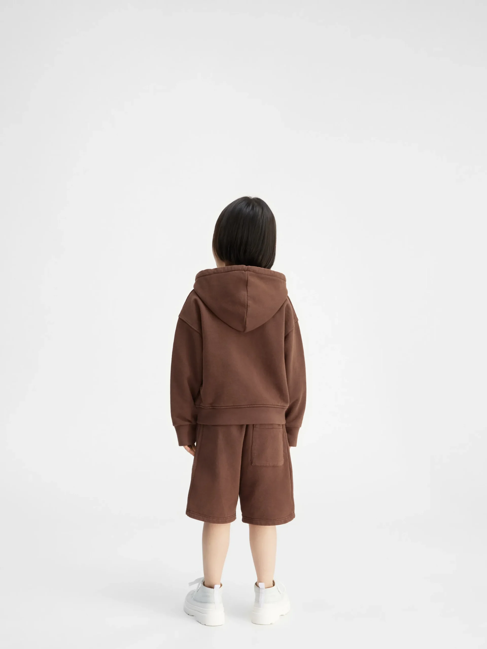 Discount Jacquemus Het Camargue sweatshirt met rits voor kinderen DarkBrown