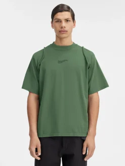 Fashion Jacquemus Het Camargue T-shirt DarkGreen