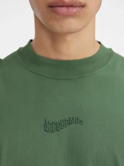 Fashion Jacquemus Het Camargue T-shirt DarkGreen