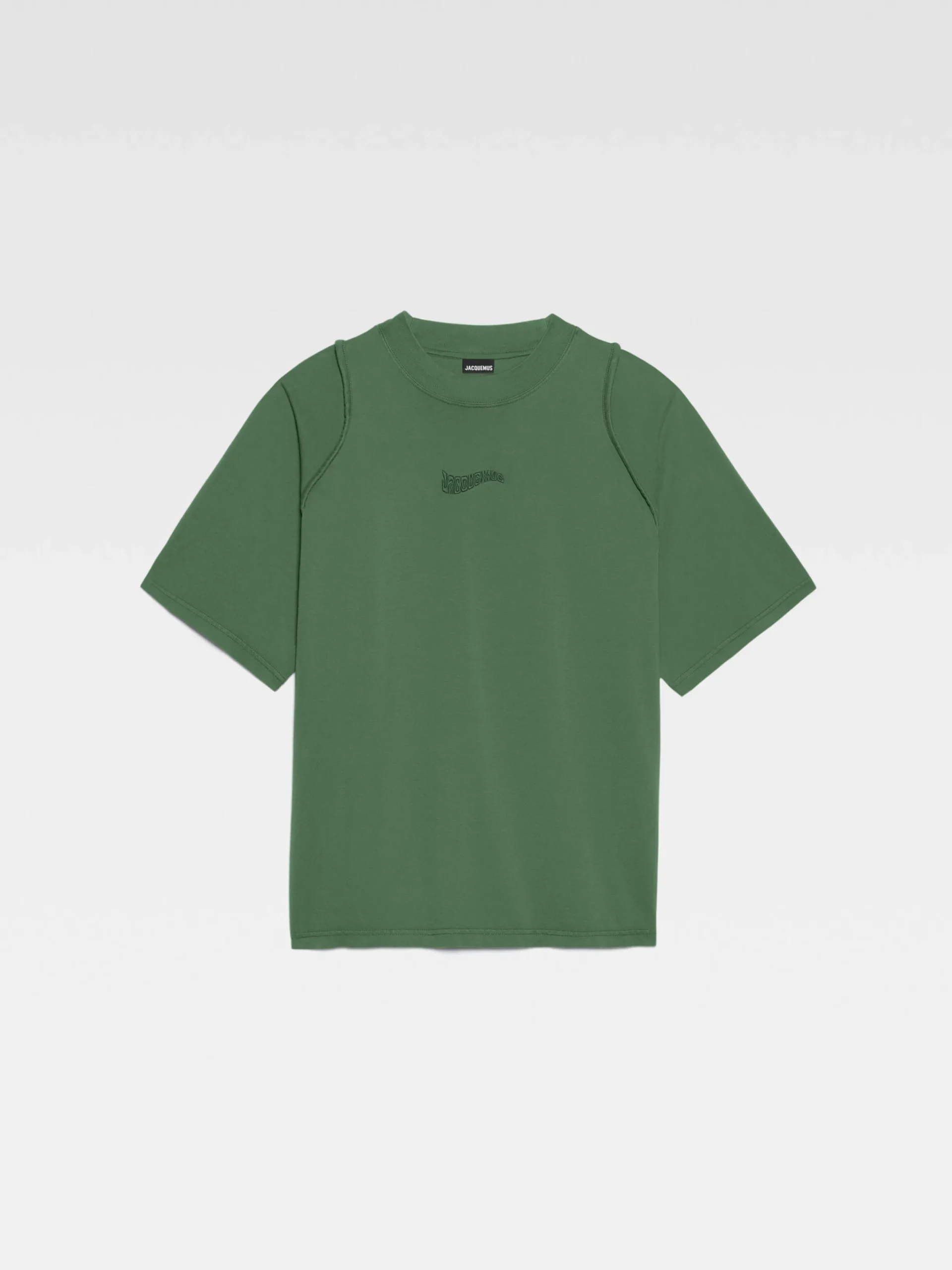 Fashion Jacquemus Het Camargue T-shirt DarkGreen