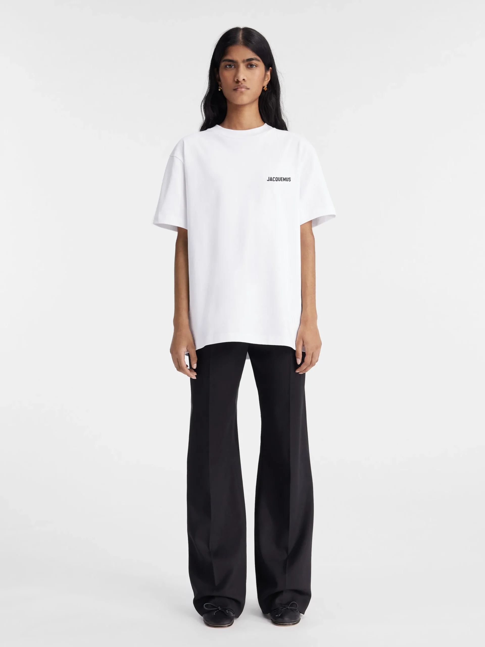 Sale Jacquemus Het Capri T-shirt met adres Capriwhite