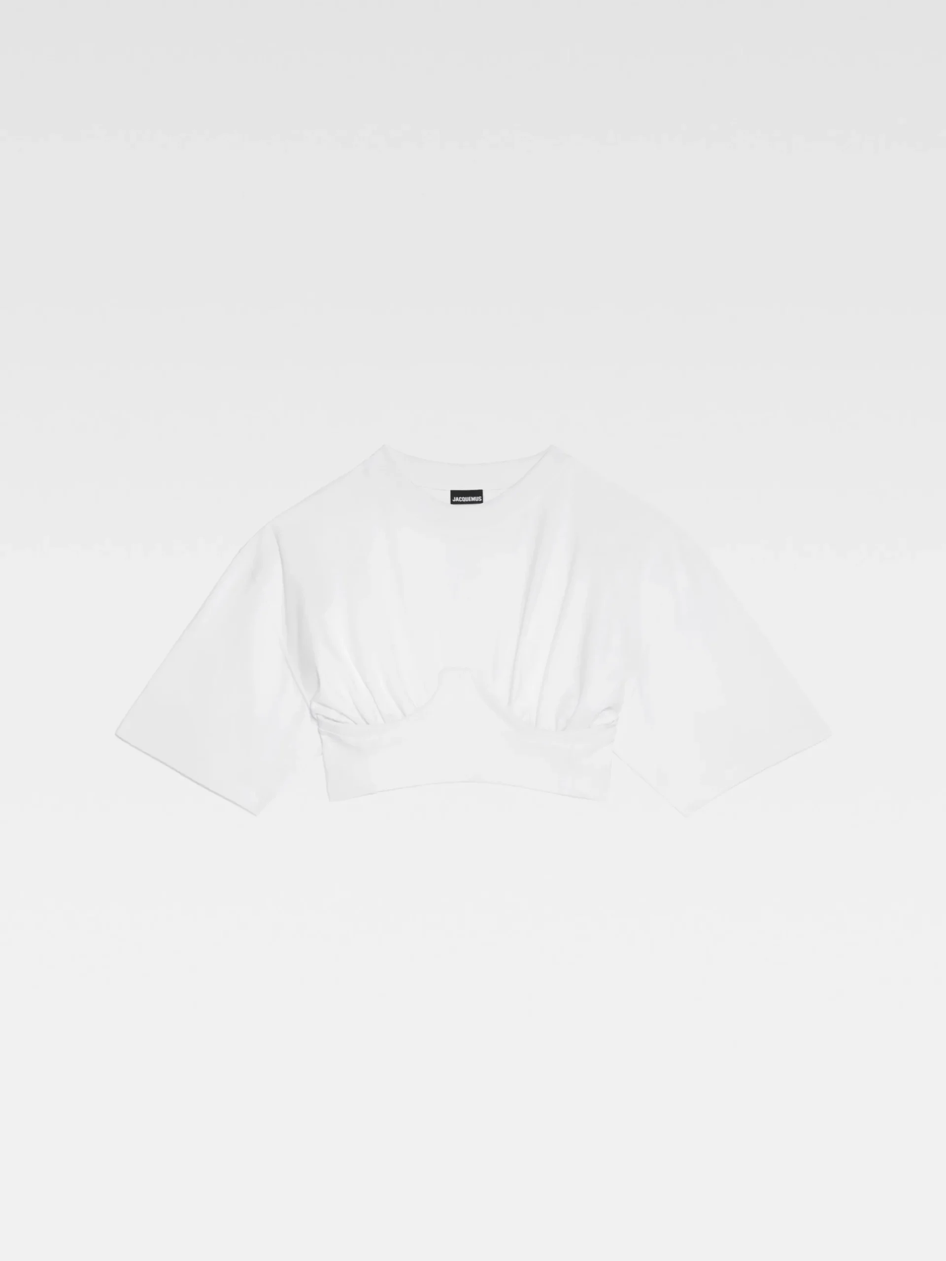 Hot Jacquemus Het Caraco T-shirt White