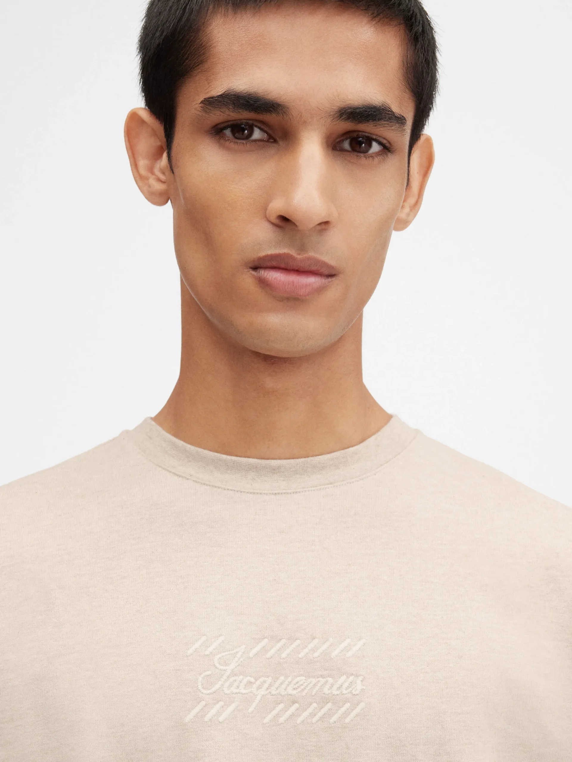 Discount Jacquemus Het Courchevel T-shirt CourchevelAdressWhite