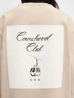 Discount Jacquemus Het Courchevel T-shirt CourchevelAdressWhite
