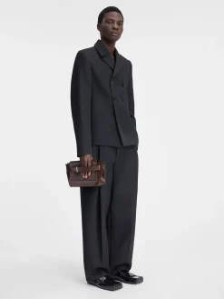 Sale Jacquemus Het Cuadrada jasje Black