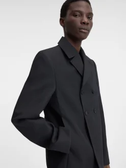 Sale Jacquemus Het Cuadrada jasje Black