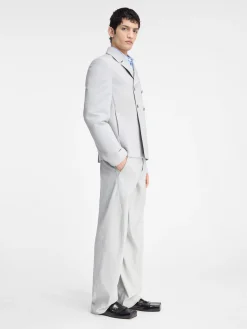 Discount Jacquemus Het Cuadrada jasje LightGrey