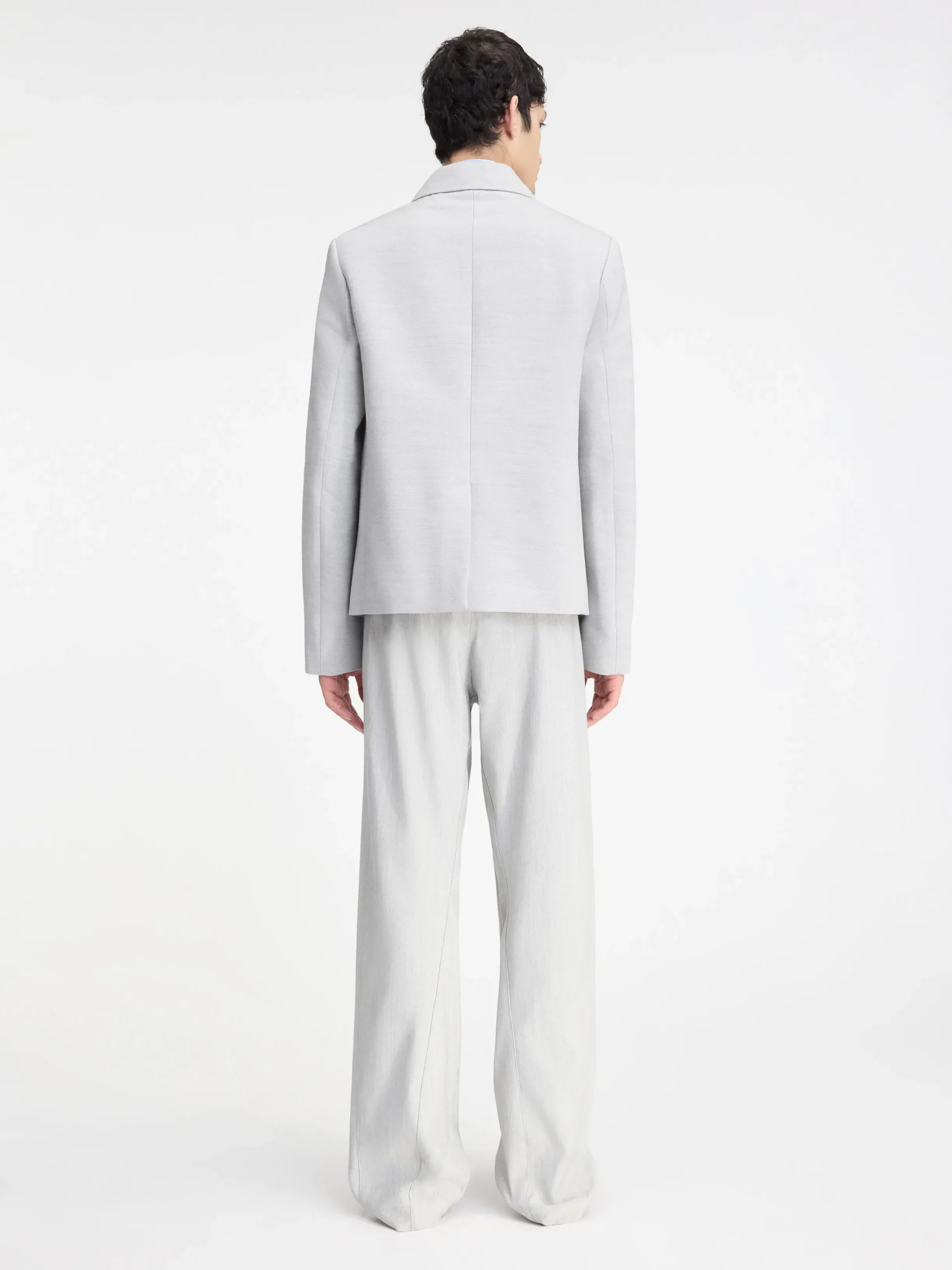 Discount Jacquemus Het Cuadrada jasje LightGrey