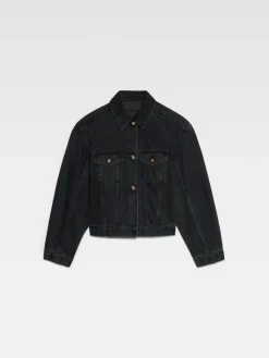 Hot Jacquemus Het de-N&icirc;mes denim jack Black