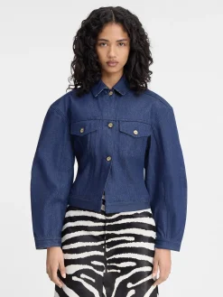 Online Jacquemus Het de-N&icirc;mes denim jack