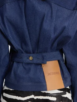 Online Jacquemus Het de-N&icirc;mes denim jack