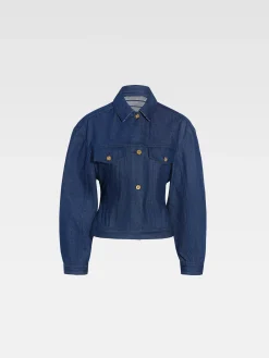 Online Jacquemus Het de-N&icirc;mes denim jack
