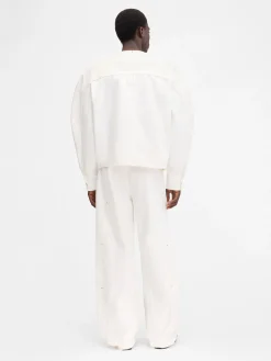 Clearance Jacquemus Het de-Nîmes Faro denim shirt Off-White